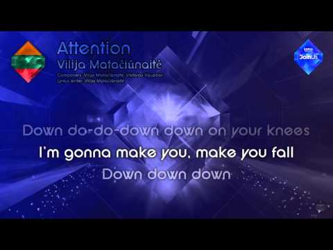 Vilija Matačiūnaitė - "Attention" (Lithuania)