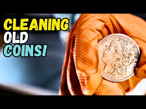 Cleaning My Old Coins!