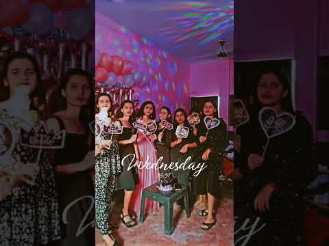 The bachelor party🎀💕 #ytshorts #girloutfit #minivlog #party #bachelorparty