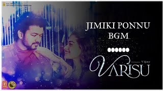 Varisu -  Jimiki Ponnu Song BGM 🎶#varisu#thalapathy67#varisupongal#varisuaudiolaunch