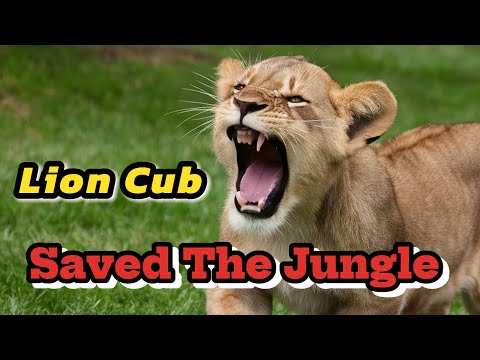 Story of The Brave Lion Cub Who Saved the  Jungle.