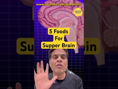 Top 5 Foods to Boost Your Brain and Memory 🧠 #shorts #shortsfeed #shortsviral #brain #memory