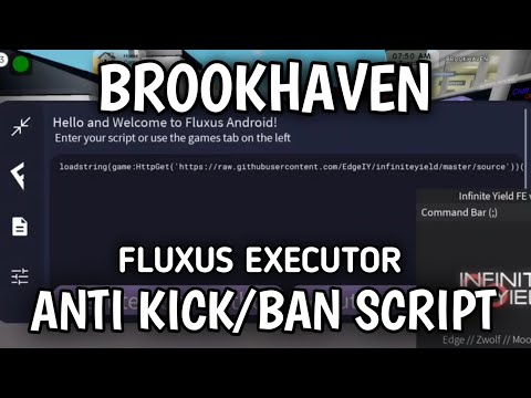ROBLOX BROOKHAVEN ANTI KICK/BAN SCRIPT (Fluxus Executor)