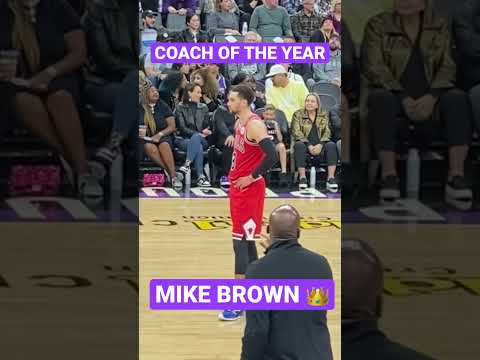 COY 💜 #nba #nbatoday #nbahighlights #coachoftheyear #sacramentokings #beamteam #mikebrown #kings