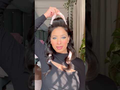Tried Heat Less curls for the FIRST timeAMULYA RATTAN | 🙈😱#khushiglamgirl #heat