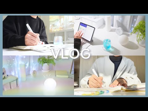 weekend study vlog // *online school, playing game, feeling productive for exams