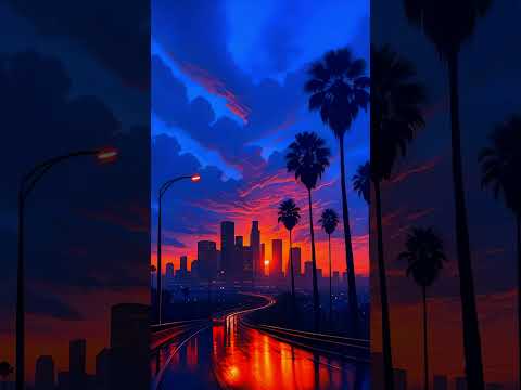 Golden Hour in the City 🌆 | Baby Come Home Vibes at Sunset #Shorts #lofiaesthetic  #livewallpaper