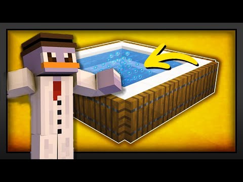 I tried a Hot Tub Stream in Minecraft