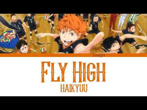 FLY HIGH - BURNOUT SYNDROMES 『HAIKYUU』 | KAN - ROM - ENG | Color Coded Lyrics