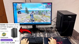 ₹5000 PC intel 16gb ram 4gb graphic build flipkart | budget low-end chipest 🖥 for freefire gaming