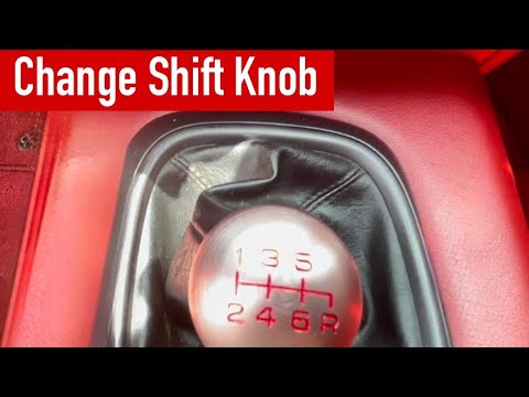 Honda S2000 Shift Knob Change