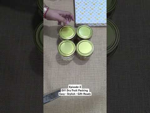 🎥 "Welcome to Episode 2 of our DIY Dry Fruit Packing Series.