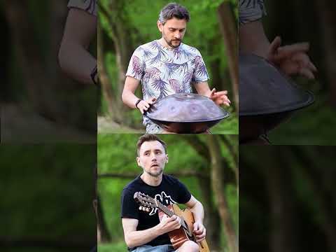 handpan & guitar improvisation #music #handpan #relaxation #meditation #percussion #livemusic #short