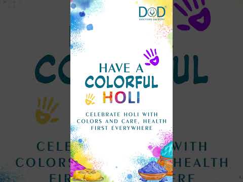 Wishing you a very happy holi to everyone #holi #festival #newvideo #doctorsonduty