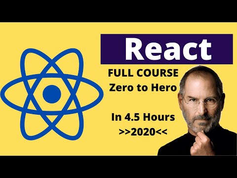 Learn REACT JS (full course) for beginners (Learn to build fast web apps with React from scratch)