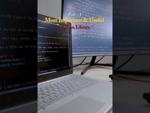 Part - 1 ' Python Library ' Explore 🔗 #shorts #shortsfeed #studentslife #students #mindset #ytshorts