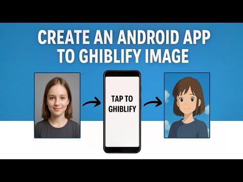 How to Create App using AI ( Ghibli Filter App )  🎨📱