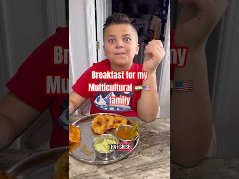 Indian breakfast for my family #trending #familychannel #vlog #shorts