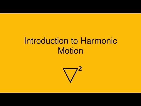 Introduction to Harmonic Motion