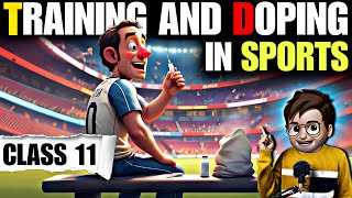 Training And Doping in Sports class11 / One Shot🔥 / Animation / Chapter-10 PE