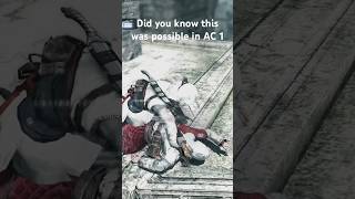 Did You Know You Can Air Assassinate (Kind Of) In AC 1