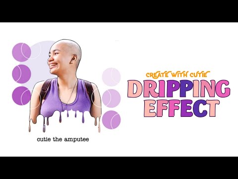 CREATE WITH CUTIE | how to make dripping effect on phone