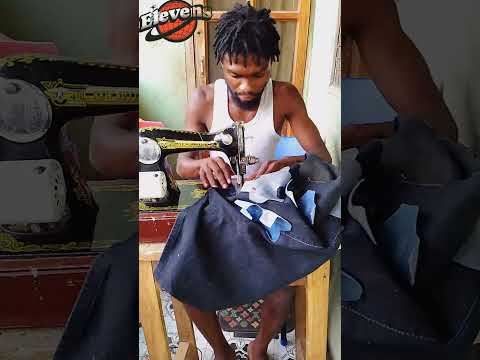 Diy jeans sewing design