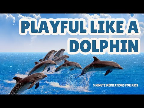 🐬 Playful Like a Dolphin – A 5 Minute Mindfulness Meditation for Kids🐬