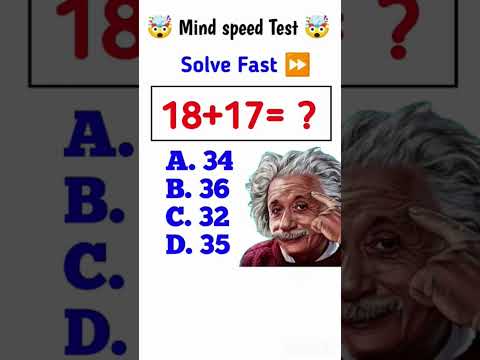 Genius person can solve this questions!Maths Brain Test #maths​ #shorts​#respect​ #ytshorts​ #bobby