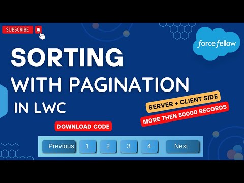 Sorting with Pagination in LWC