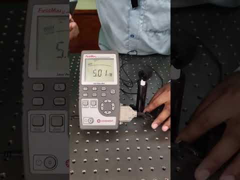 Laser power meter #experiment