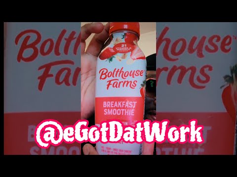 BOLTHOUSE FARMS SMOOTHIE DELICIOUS REVIEW 😋 #smoothie #explore #fyp #food