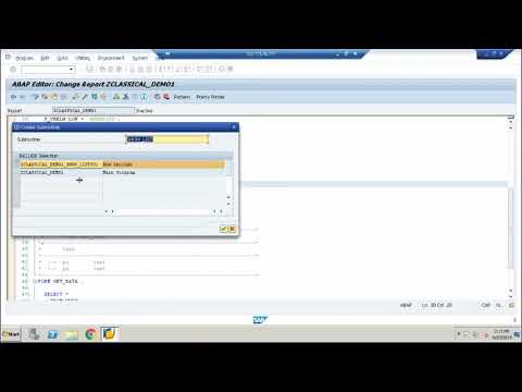 Hands On - ABAP Classical Report Events