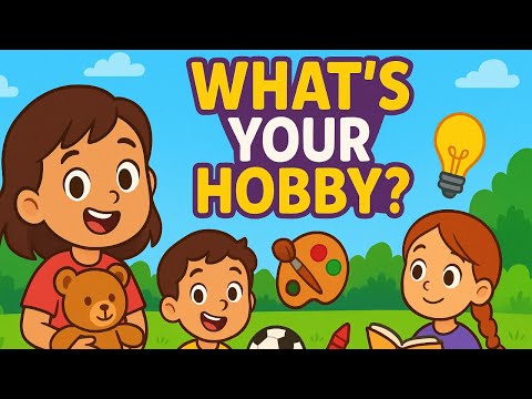 English Nursery Rhymes And Kids Song |What’s Your Hobby?| poem planet 2025 "