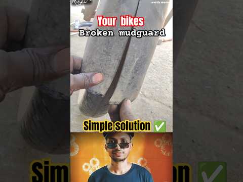 bikes broken plastic part| easy simple solution| motos 2025