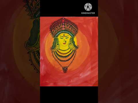 Happy navratri🙏🥰#navratre #durgamaa #jubain_nautial_song #maakimamta #drawing #subscribe #like#share