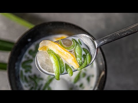 Lod Chong Thai - Cendol | สูตรลอดช่องไทยไม่ง้อน้ำปูนใส เส้นไม่เละ ใส นุ่ม ข้ามคืน | OOH Kitchen