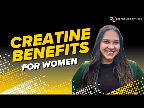 Creatine Benefits for Women #FitnessForWomen