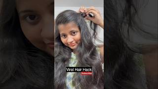 #shorts Viral hair hack🤯viral hacks #hack #shortsviral #hairstyle #newhack