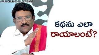 Paruchuri Explains About How to Write the SCRIPT for Movies | Paruchuri Gopala Krishna FACEBOOK Live