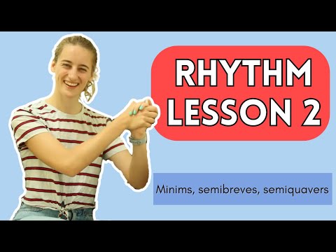 Rhythm Level 2: Minims, Semi-breves & Semi-quavers! | Kids Music Lessons