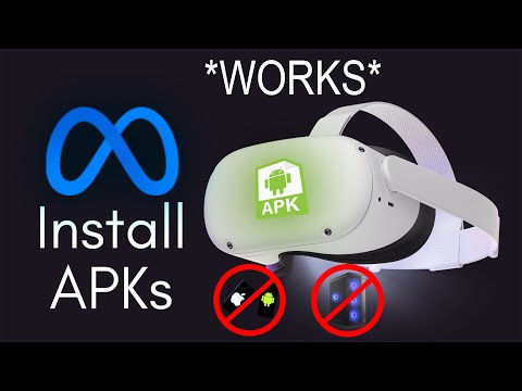 How to Install APKs on Meta Quest | NO PC & NO PHONE