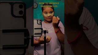 How to remove dark circles 😱👀 #viral #howtoremovedarkcircle #facecare #beauty