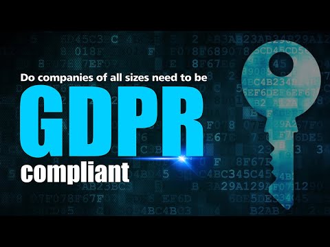 Do companies of all sizes need to be GDPR compliant? - Wenso GDPR FAQs