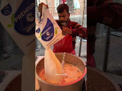 Mumbai Street style, apple juice | how to make apple juice | Only ₹20 #shorts #food