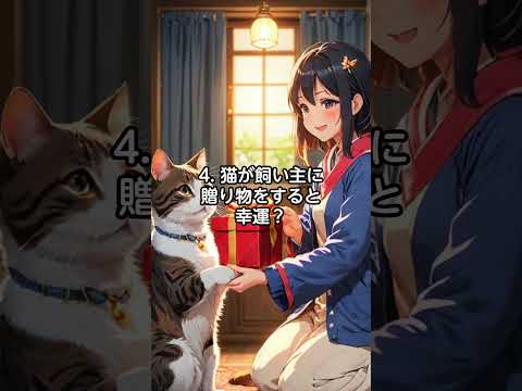 猫の迷信5選 #猫 #迷信 #雑学知識 #5選 #不思議　VOICEVOX:青山龍星