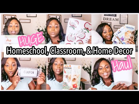 TARGET DOLLAR SPOT HAUL | HOMESCHOOL & CLASSROOM HAUL | HOME DECOR HAUL