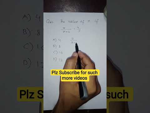 Can You Find the Value of x? 🤔#math #mathsshorts #education#solveforx #jestpreparation
