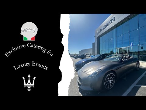 Exclusive Catering for Luxury Brands: Maserati