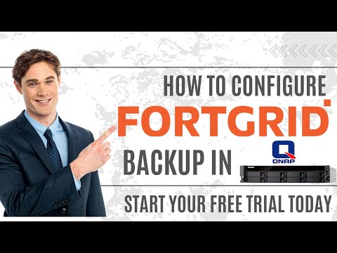 Learn how to Configure @fortgrid backup in @qnap_official